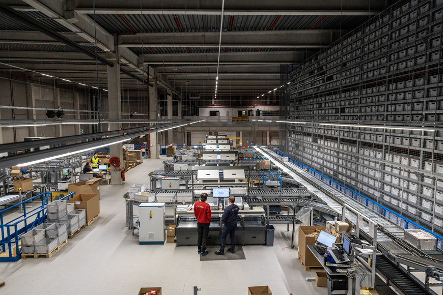 DRiV führt vollautomatisches System in seinem europäischen Vertriebszentrum für Ersatzteile in Belgien ein